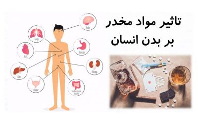 تاثیرات مواد مخدر بر روی سیستم بدن